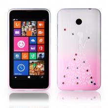 Lady Silicone Nokia Lumia 630 pink
