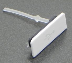 SONY Xperia GO - USB Cover white Original