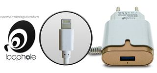 LOOPHOLE AC Adapter Lightning GOLD-thumb-1