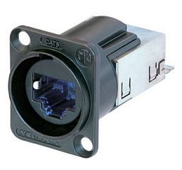 NEUTRIK NE8FDY-C6-B ΒΥΣΜΑ RJ-45 ΘΗΛΥΚΟ ΣΑΣΙ ΜΑΥΡΟ ΚΑΛΩΔΙΟΥ