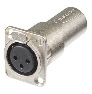 NEUTRIK NA3FDM ADAPTOR XLR ΓΙΑ PANEL