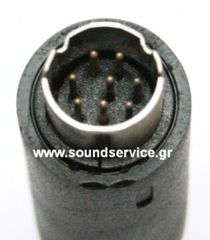 ΒΥΣΜΑ MINI-DIN ΑΡΣΕΝΙΚΟ 8 ΕΠΑΦΩΝ CD PLAYER - ΧΕΙΡΙΣΤΗΡΙΟ MINI DIN 8 MALE