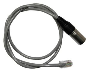 DATA ΚΑΛΩΔΙΩΣΗ DMX 1M ΜΕΤΑΤΡΟΠΕΑΣ RJ45 ΣΕ XLR 3PIN