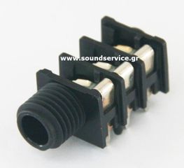 ΒΥΣΜΑ ΚΑΡΦΙ ΘΗΛΥΚΟ STEREO 6.3mm ΣΑΣΙ ΠΛΑΚΕΤΑΣ NEUTRIK NRJ3 NRJ3HF-1