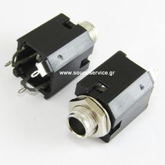 ΒΥΣΜΑ ΚΑΡΦΙ ΘΗΛΥΚΟ STEREO 6.3mm ΣΑΣΙ ΚΑΘΕΤΟ 3-PIN NEUTRIK NYS2343 NYS2343