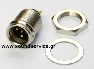 ΒΥΣΜΑ MINI-XLR 4-ΕΠΑΦΩΝ ΑΡΣΕΝΙΚΟ ΣΑΣΙ RT4MP NEUTRIK