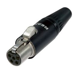 ΒΥΣΜΑ MINI-XLR 5-ΕΠΑΦΩΝ ΘΗΛΥΚΟ ΚΑΛΩΔΙΟΥ RT5FCB NEUTRIK