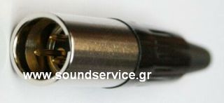 ΒΥΣΜΑ MINI-XLR 3-ΕΠΑΦΩΝ ΑΡΣΕΝΙΚΟ ΚΑΛΩΔΙΟΥ 3M AMPHENOL AG3M
