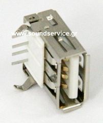 ΒΥΣΜΑ USB-2-A-PCB ΘΗΛΥΚΟ ΓΩΝΙΑ ΠΛΑΚΕΤΑΣ ΤΡΥΠΑΣ