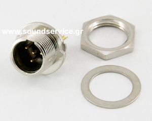 ΒΥΣΜΑ MINI-XLR 4-ΕΠΑΦΩΝ ΑΡΣΕΝΙΚΟ ΣΑΣΙ RT4MPR NEUTRIK