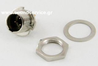 ΒΥΣΜΑ MINI-XLR 3-ΕΠΑΦΩΝ ΑΡΣΕΝΙΚΟ ΣΑΣΙ RT3MPR NEUTRIK