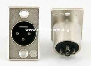 ΒΥΣΜΑ XLR 3-ΕΠΑΦΩΝ ΑΡΣΕΝΙΚΟ ΣΑΣΙ NC3MP NEUTRIK