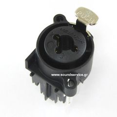 NEUTRIK COMBO-1 ΒΥΣΜΑ ΔΙΠΛΟ XLR + JACK ΚΑΘΕΤΟ ΜΕ LOCK NCJ6FA-V