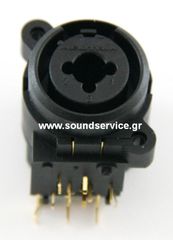 NEUTRIK COMBO-5 ΒΥΣΜΑ ΔΙΠΛΟ XLR + JACK ΟΡΙΖΟΝΤΙΟ ΜΕ ΔΙΑΚΟΠΤΗ NCJ10FI-H-0