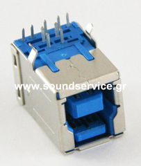ΒΥΣΜΑ USB-3-B-PCB ΘΗΛΥΚΟ ΓΩΝΙΑ ΠΛΑΚΕΤΑΣ