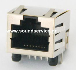 EC-2 ΒΥΣΜΑ ETHERNET RJ45 8-PIN ΠΛΑΚΕΤΑΣ ΚΟΝΤΟ ΓΩΝΙΑ