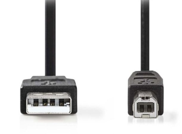 USB/AB2 ΚΑΛΩΔΙΟ USB-A / USB-B 2Μ ΜΑΥΡΟ