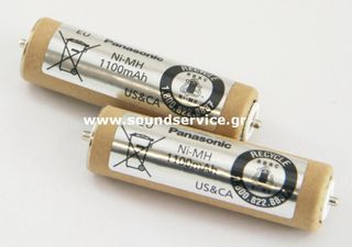 PANASONIC WER160L2506 ΜΠΑΤΑΡΙΑ ΕΠΑΝΑΦΟΡΤΙΖΟΜΕΝΗ ΖΕΥΓΟΣ 1.2V 1100mA