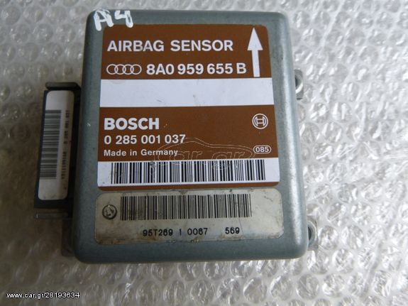 ΕΓΚΕΦΑΛΑΚΙ AIRBAG AUDI A4 BOSCH 0285001037,8A0959655B