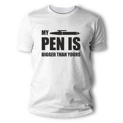 Μπλουζάκι My pen is bigger than yours