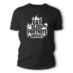 Μπλουζάκι Fortnite Eat Sleep Repeat