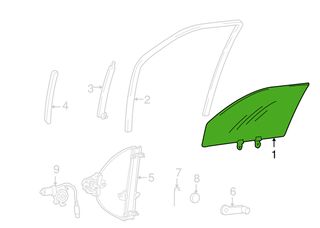 ΤΖΑΜΙ ΠΟΡΤΑΣ ΕΜΠΡΟΣ ΔΕΞΙΑ (ΣΥΝΟΔΗΓΟΥ) HYUNDAI ACCENT 1999-2005