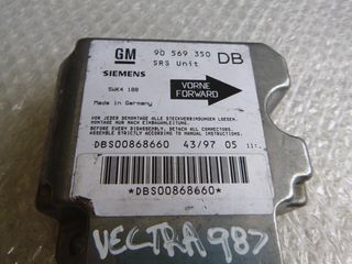 OPEL VECTRA B GM 90569350 DB SIEMENS 5WK4188 ΕΓΚΕΦΑΛΑΚΙ ΑΕΡΟΣΑΚΩΝ