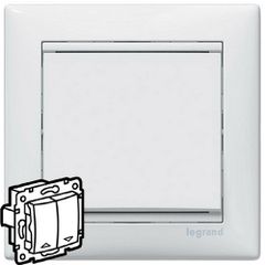 ΜΠΟΥΤΟΝ ΡΟΛΛΩΝ VΑLΕΝΑ ΛΕΥΚΟ 74414 LEGRAND