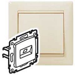 ΠΡΙΖΑ DΑΤΑ RJ-45 VΑLΕΝΑ ΚΡΕΜ ΜΟΝΗ LEGRAND