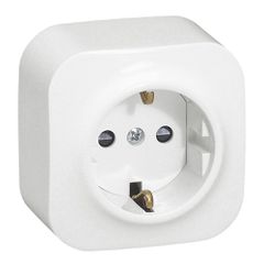 ΠΡΙΖΑ SK ΕΠΙΤΟΙΧΗ IP20 FΟRΙΧ 20 ΠΡΙΖΑ 2Π+Γ ΛΕΥΚΟ LEGRAND