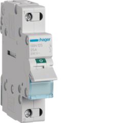 ΔΙΑΚΟΠΤΗΣ ΡΑΓΑΣ 1Χ 25Α SBN125 HAGER