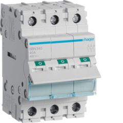 ΔΙΑΚΟΠΤΗΣ ΡΑΓΑΣ 3x40Α SBN340 HAGER