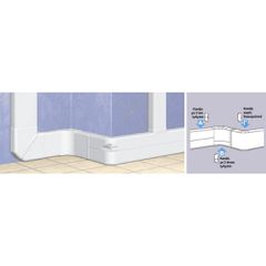ΚΑΝΆΛΙ 195Χ65 LΕGRΑΝD ΧΩΡΊΣ ΚΑΠΆΚΙ 010456 LEGRAND