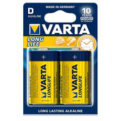ΜΠΑΤΑΡΙΑ ΜΕΓΑΛΗ D ΑLΚΑLΙΝΕ LΟΝGLIFE 2ΤΕΜ 4120 VARTA