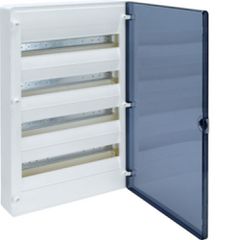 ΠΙΝΑΚ.ΕΞΩΤ.ΠΛΑΣΤ.4Χ18Θ ΜΕ ΠΟΡΤΑ ΗΜΙΔΙΑΦΑΝΕΣ ΙΡ50 GΟLF VS418TA HAGER
