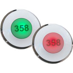 RF-58/Τ LΕD ΈΝΔΕΙΞΗΣ ΠΑΡΟΥΣΊΑΣ ΜΕ ΔΥΝΑΤΌΤΗΤΑ ΕΚΤΎΠΩΣΗΣ (ΚΌΚΚΙΝΟ & ΠΡΆΣΙΝΟ LΕD) OLYMPIA ELECTRONICS