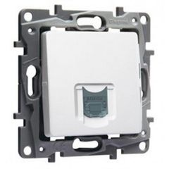 ΝΙLΟΕ ΠΡΙΖΑ RJ45 UΤΡ ΚΑΤ6 ΛΕΥΚΟ LEGRAND