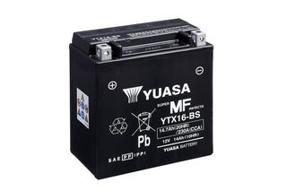 Μπαταρία Μοτοσυκλέτας Yuasa YTX16-BS 12V 14.7AH 230CCA  ΓΝΗΣΙΑ