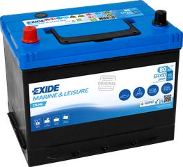 Μπαταρία EXIDE ER350 Marine & Leizure Dual 12V 80Ah 510EN A Εκκίνησης