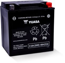 Μπαταρία Μοτοσυκλέτας Yuasa YIX30L-BS 12V 31.6AH 400CCA Made in USA