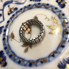 Δαχτυλιδι ατσαλι και 18k χρυσο (Νο82)-thumb-3