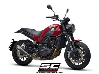 Sc Project Εξάτμιση Τελικό 70s Conical Black S.Steel Benelli Leoncino Euro4(Η Τιμή ειναι ενδεικτική,Ρωτήστε μας για την προσφορά μας)