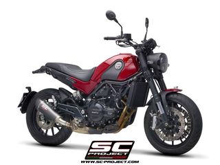 Sc Project Εξάτμιση Τελικό Conical Full Carbon Benelli Leoncino Euro4 (Η Τιμή ειναι ενδεικτική,Ρωτήστε μας για την προσφορά μας)