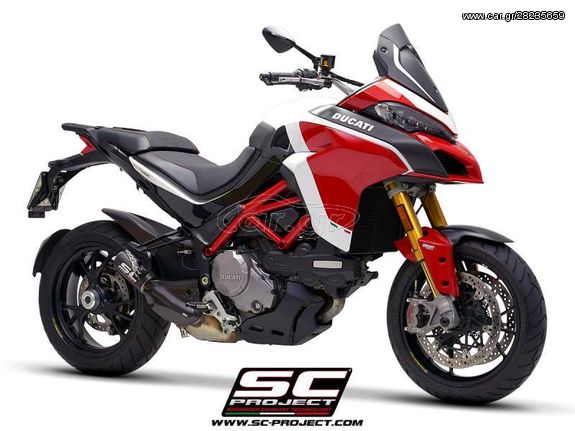 Sc Project Εξάτμιση Τελικό CR-T Full Carbon Ducati Multistrada 1260 2018 - 2020 Racing Version