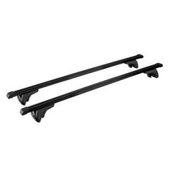 ΜΠΑΡΕΣ ΟΡΟΦΗΣ (L) 127CM IN RAIL STEEL ΣΙΔΕΡΕΝΙΕΣ 2ΤΕΜ. ΜΕ ΚΛΕΙΔΑΡΙΕΣ ΓΙΑ ΟΧΗΜΑΤΑ ΜΕ FLUSH RAILING