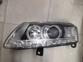 AUDI A6 08-10 ΦΑΝΟΣ ΕΜΠΡΟΣ Bi-XENON ΜΕ ΦΩΣ ΗΜΕΡΑΣ LED 4F0941003CP ΑΡ ΓΝΗΣΙΟΣ ΜΕΤΑΧ/ΝΟΣ