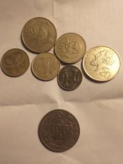 Νομίσματα Κύπρου κ Τουρκίας