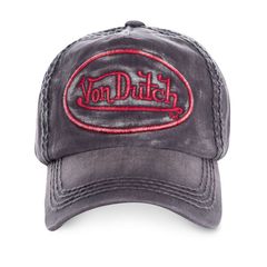 ΚΑΠΕΛΟ Von Dutch Tim cap grey-thumb-2