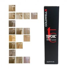 Goldwell Topchic Permanent Hair Color (60ml) 10N (Κατάξανθο φυσικό)