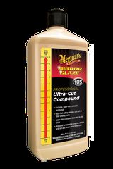 Meguiar's - M105 Mirror Glaze® Ultra-Cut Compound Επαγγελματική χοντρή αλοιφή κοπής για περιστροφικό αλοιφαδόρο 945ml M10532